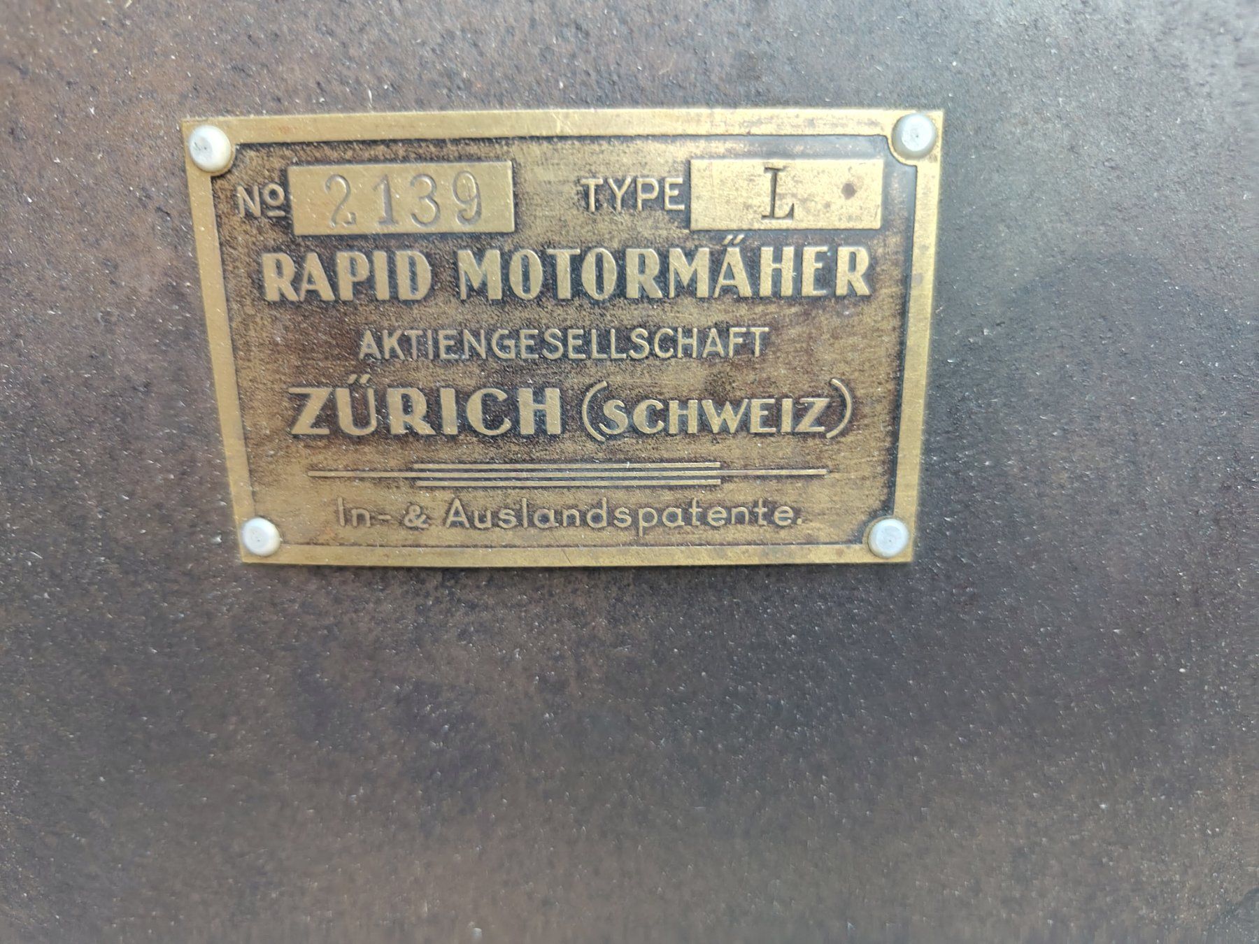 Rapid Tutte le macchine: Rapid E bis L Motormäher mit Zubehör – Usato da Entlebuch venduto da Marco2080 9