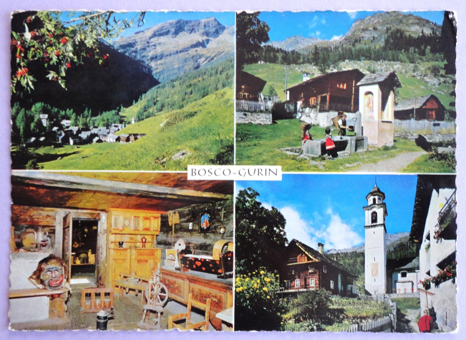 Cartes postales: Bosco-Gurin – D'occasion à Fétigny par Billy2miny