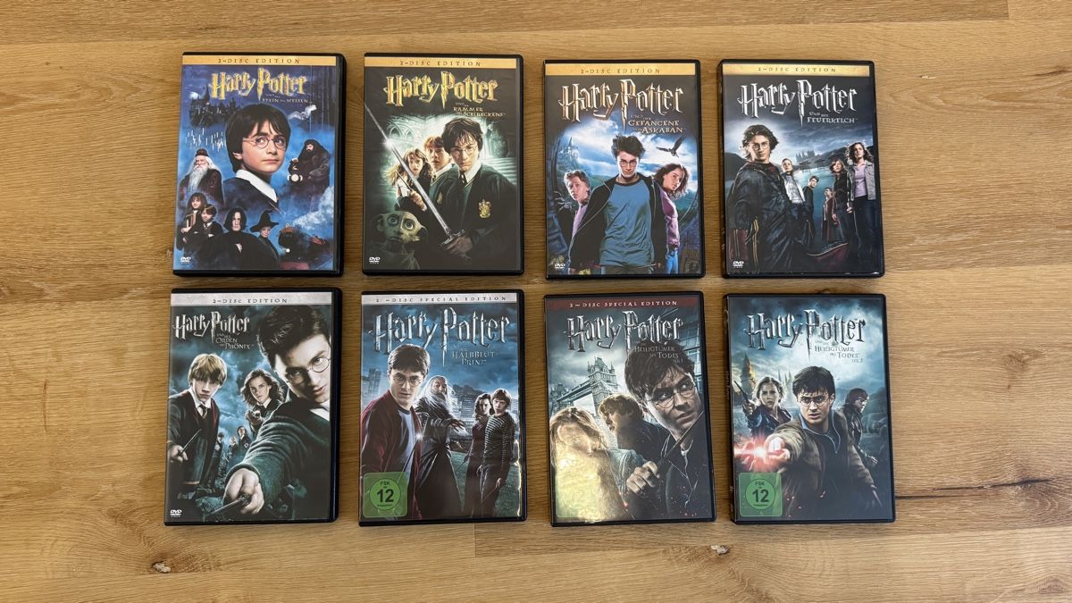 Tutti i DVDs: Harry Potter DVD Collection - 8 Filme – Usato da Dübendorf venduto da lilmissprincess