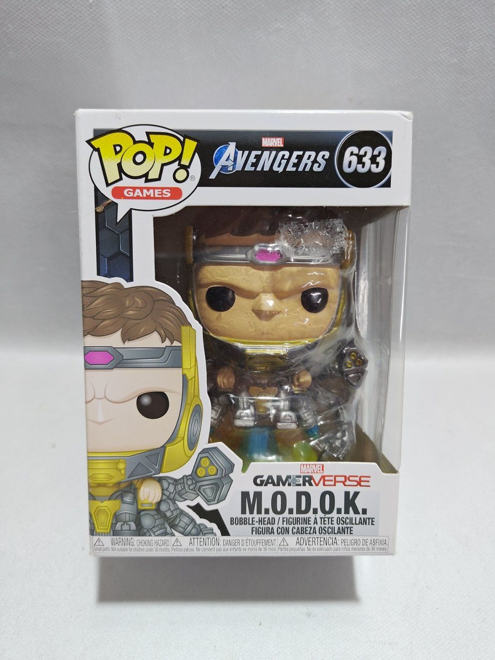 Funko Statuette: Figurine POP! Games M.O.D.O.K. 633 neuve – Nuovo e nell'imballaggio originale da Courtemaîche venduto da Atelier.tech-Market
