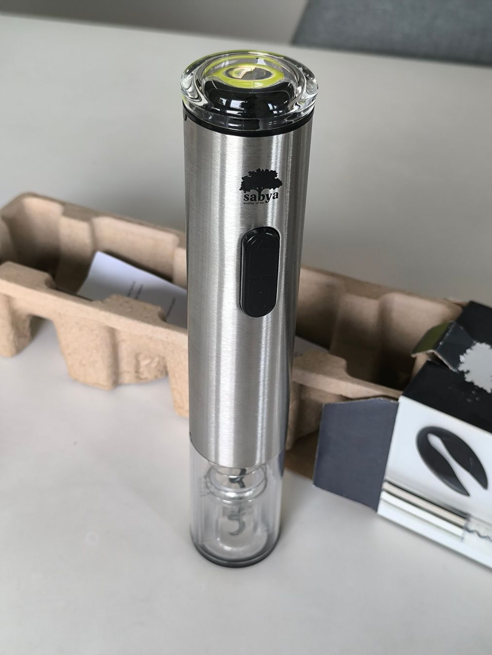 Apribottiglie & Tappi per chiusura: Elektrischer Zapfenzieher/Korkenzieher – Nuovo e nell'imballaggio originale da Nottwil venduto da Lu1043201 2