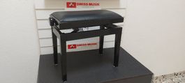 klavierbank Höhenverstellbar black,sitzflähe kunstleder