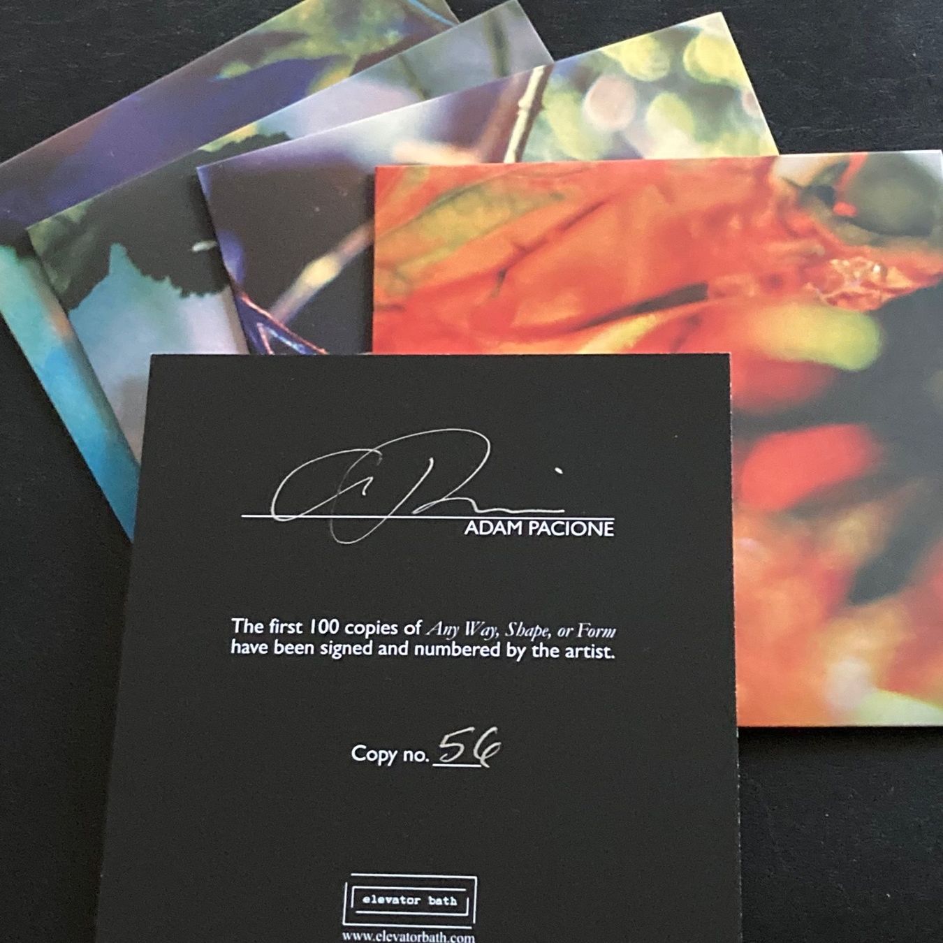 CD: Adam Pacione - Any Way, Shape, Or Form, 4CD | Ambient, Drone – Usato da Bern venduto da Ntsamina 2