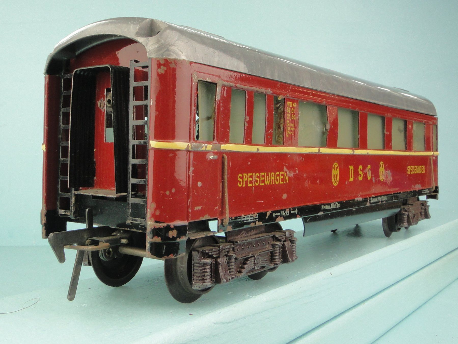 Fleischmann Modellini di ferrovie: Fleischmann Spur DSG Blechwagen – Usato da Bülach venduto da cann11 2