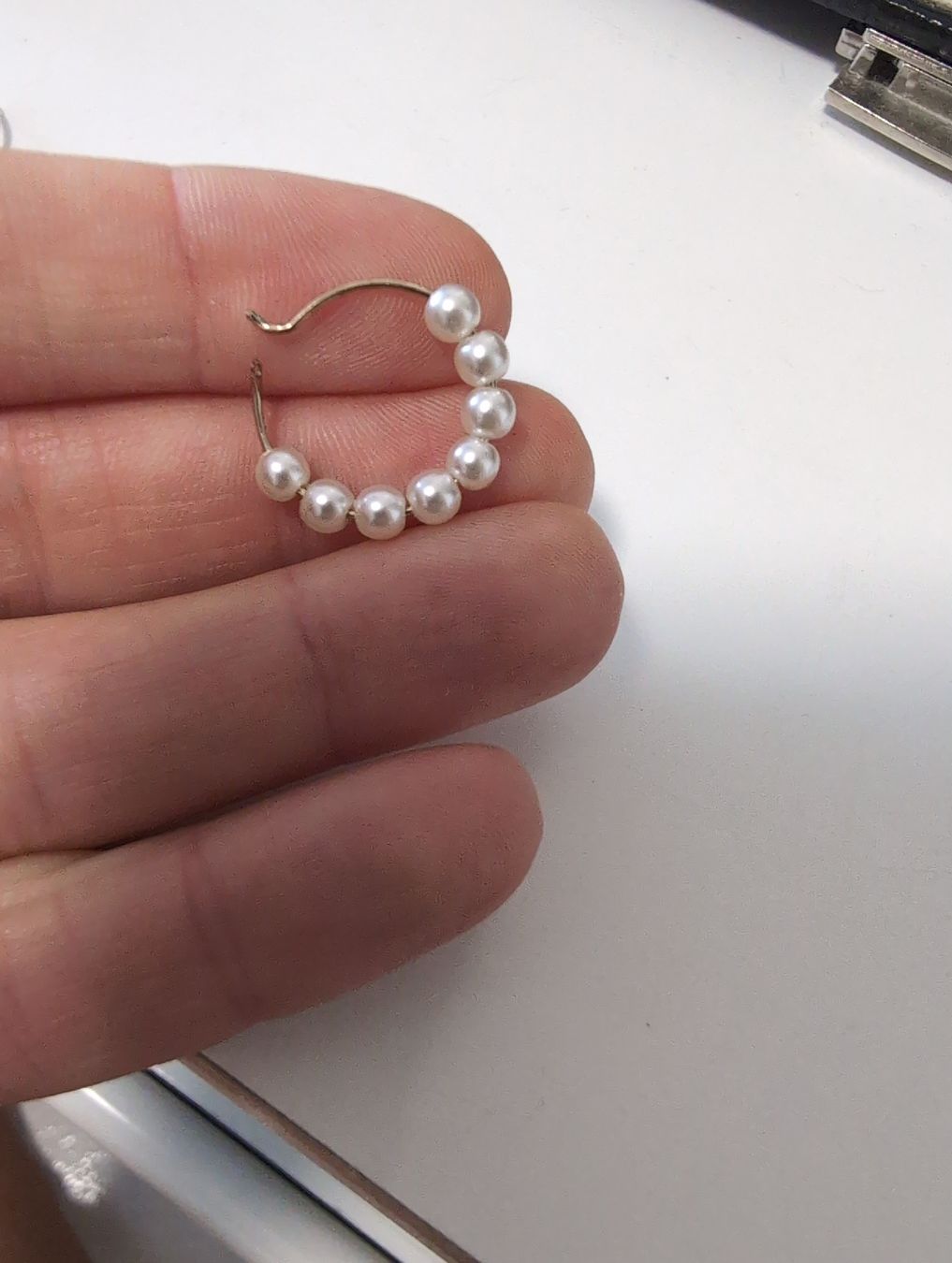 Boucles d'oreille: Orecchini con perle Brandy Melville – D'occasion à S. Pietro par van_2826 2