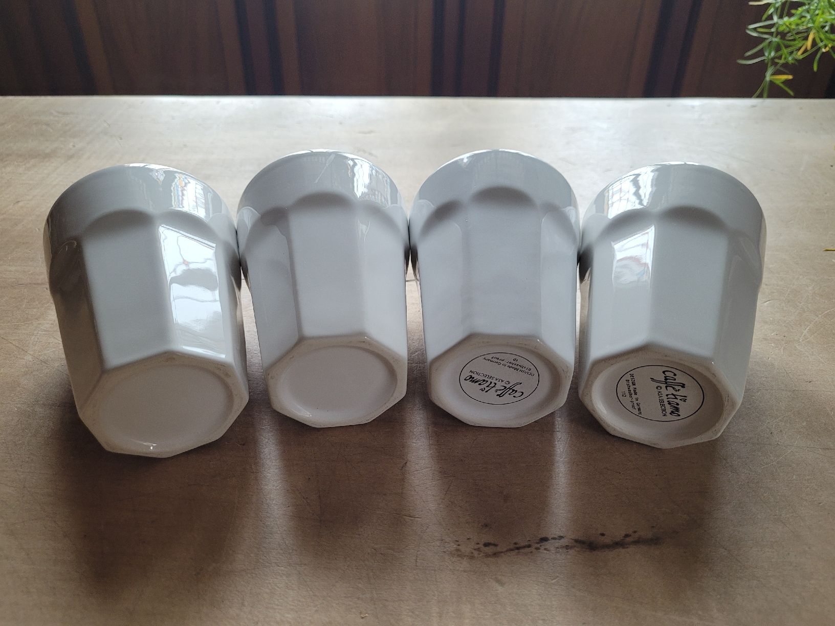ASA Selection Tazze: 4 weisse Kaffeebecher, Becher, Teebecher, Asa Selection – Usato da Zürich venduto da Engiadinabassa 6
