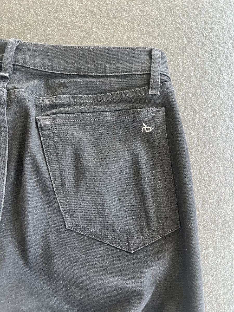Jeans: Rag & Bone Standard Issue Black Jeans Size 34 Black Slim Leg – Gebraucht aus Pully von forsalenow 3