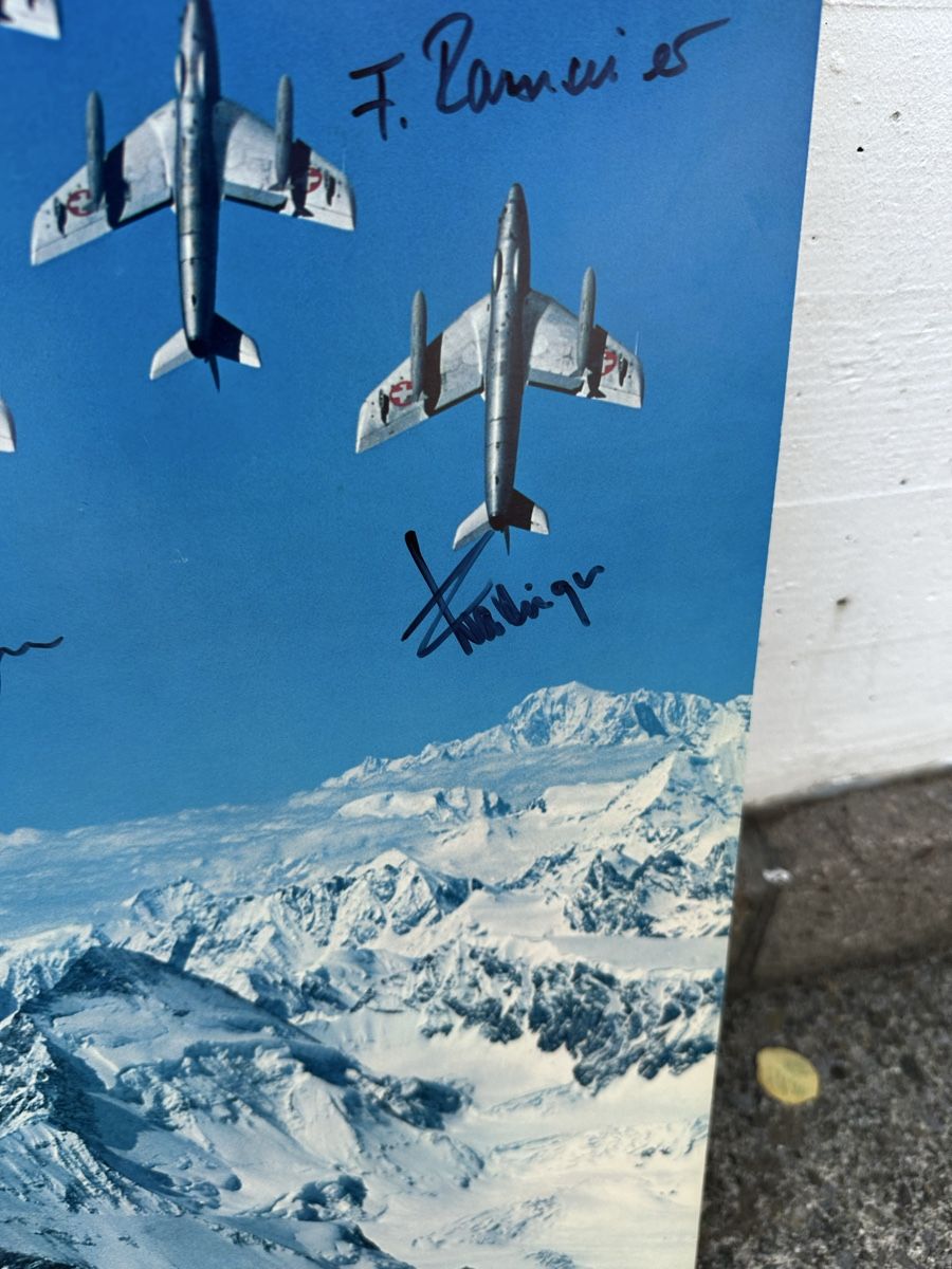 Foto & Immagini: Patrouille Suisse Bild Autogramme  – Usato da Villmergen venduto da Bezdupe 3