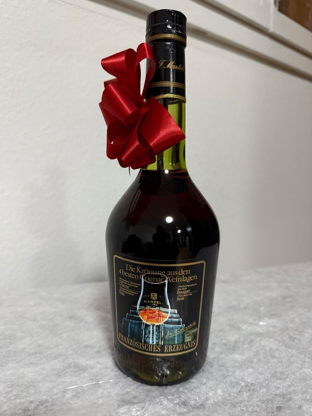 Spirituosen: Martell  Medaillon  70 cl 1975 - 1980 – Neu und originalverpackt aus Alpnach Dorf von Prof.Don.Camillo 2