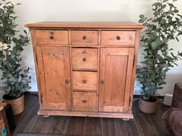 Antike Kommode/Schrank Holz massiv