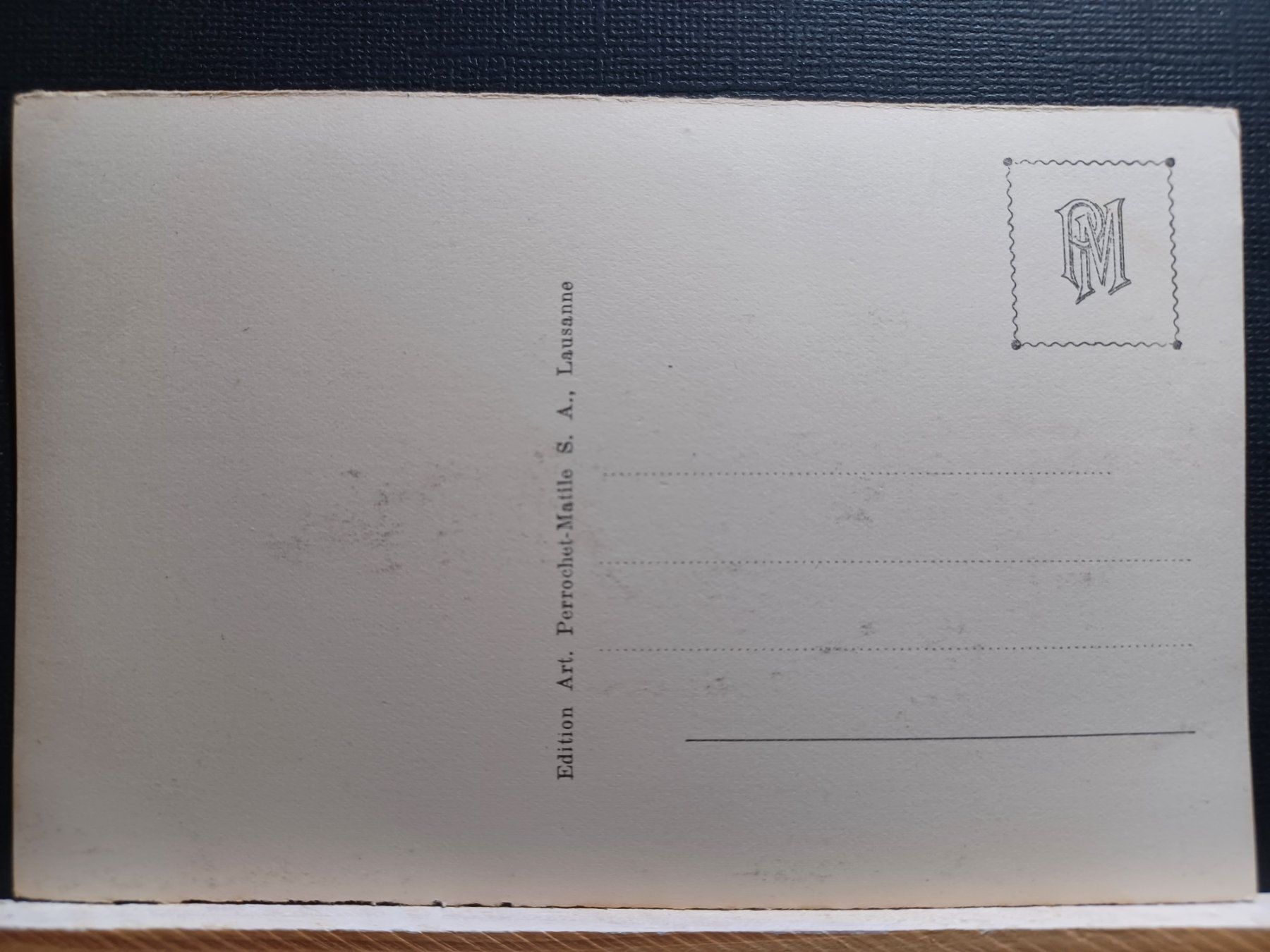Cartoline postali: VS, "Au Grand St. Bernard" mit Nummer 5475. – Usato da Aarau Rohr venduto da mgvw 2