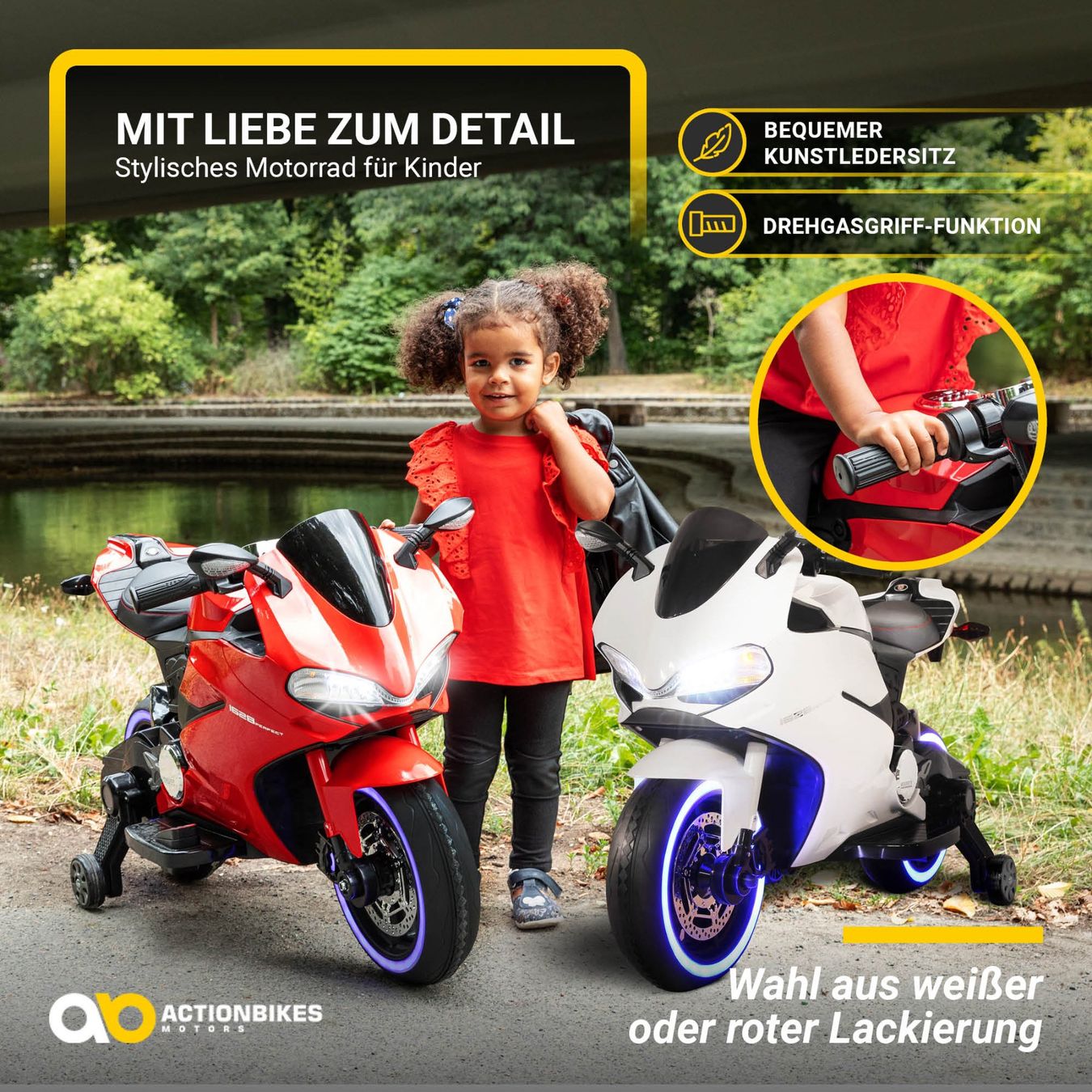 Veicoli per bambini: Kindermotorrad 1299SS, Elektromotorrad, Soft-Start – Usato da Cham venduto da G-Money_swiss 4
