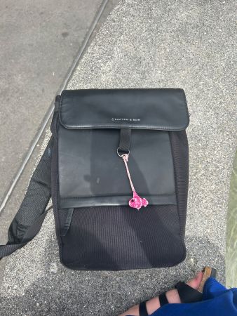 Rucksack schwarz, Kapten & Son