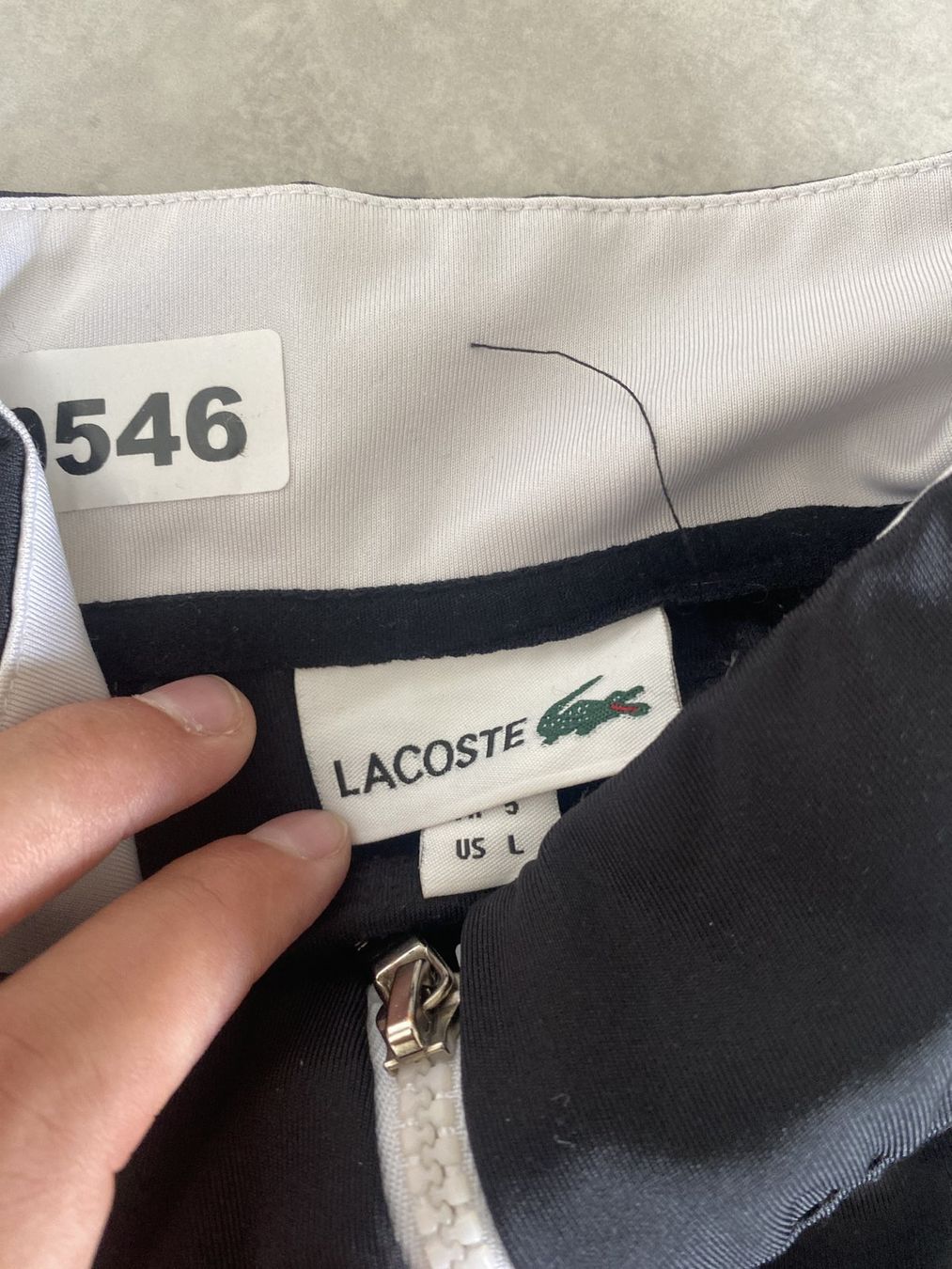 Lacoste Jacken: Lacoste Vintage Trackjacket Black – Gebraucht aus Wald ZH von Drue36sechs 3