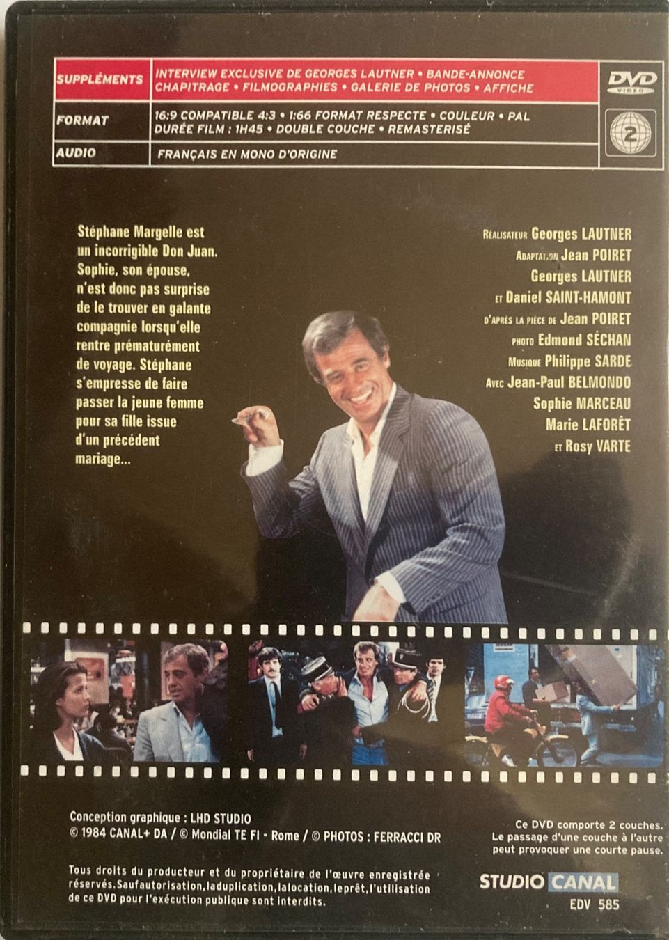 Tutti i DVDs: BELMONDO - JOYEUSE PÂQUES – Usato da Poliez-Pittet venduto da Newtown-Records 1