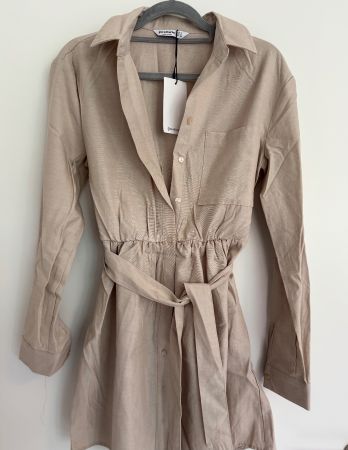 STRADIVARIUS - new summer, long sleeve dress S