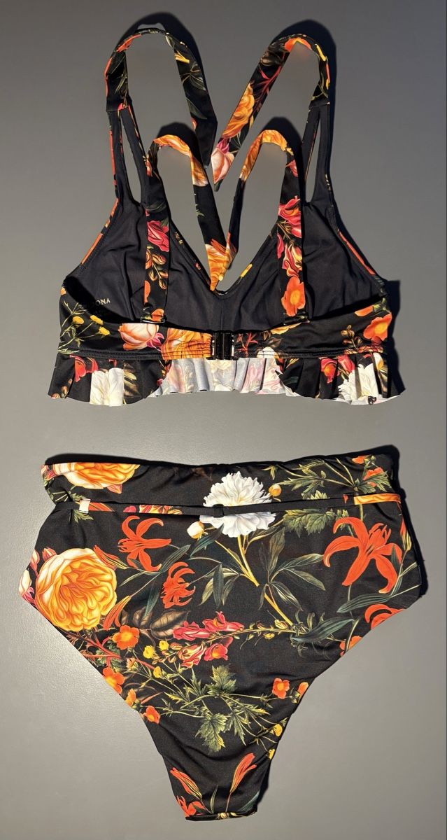 Beldona Costumi da bagno & Bikini: Bikini mit Blumenmuster, Beldona, Gr. S – Nuovo (secondo la descrizione) da Güttingen venduto da norwis3 1