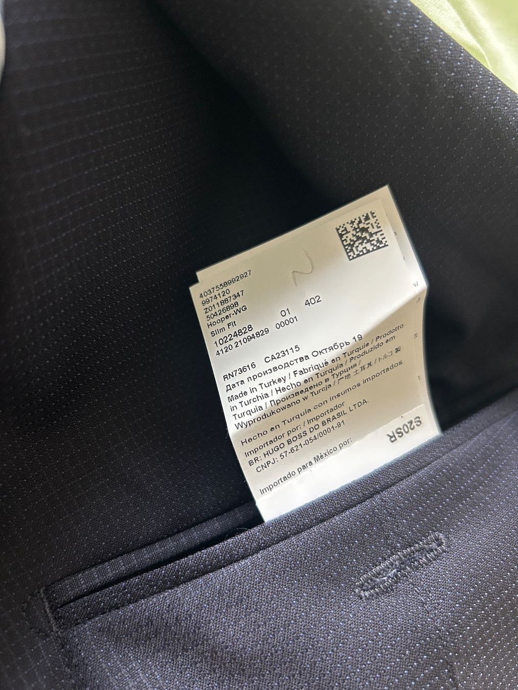 Hugo Boss Jacken: Sakko dunkelblau Hugo Boss Grösse 50 – Neu (gemäss Beschreibung) aus Niederglatt ZH von Julia_4 5