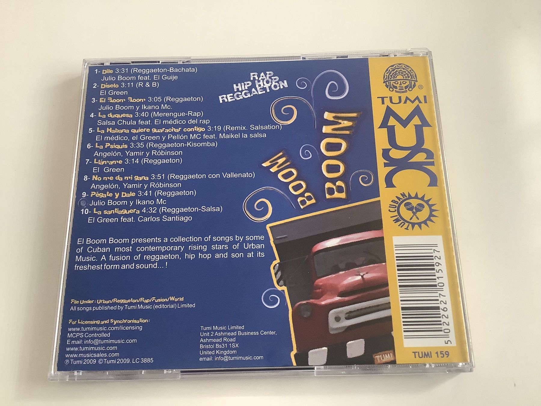 CD: El Boom Boom / 2009 – Usato da Dübendorf venduto da Shreck 1