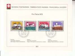 Sammelblätter PTT SBK 301 mit ET