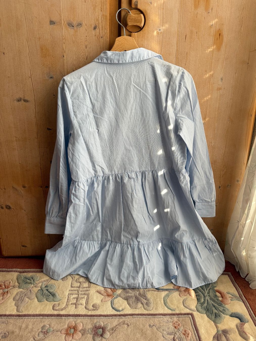 Zara Robes: Zara Light Blue Embroidered Dress/ Kleid - Size S – D'occasion à Zürich par Eb_ 5