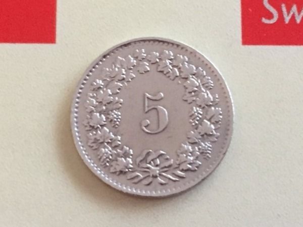 Tutti le monete: 5 Rappen 1963 -vz – Usato da Elsau venduto da herbybay 1