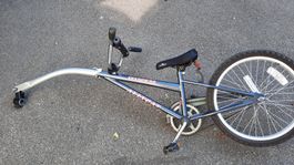 Tandem Kinderfahrradanhänger