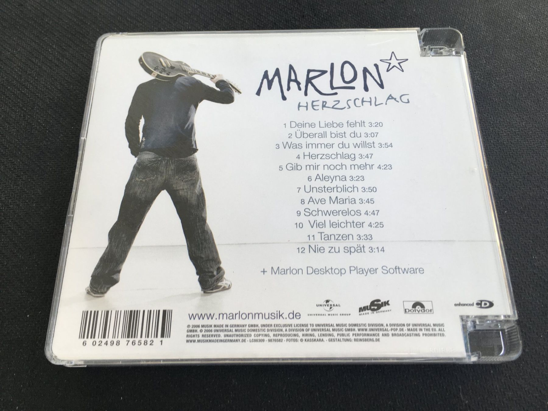 CD: Marlon - Herzschlag -CD- – Usato da St.Gallen venduto da MedienJoe 2