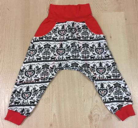 Dirndl Scherenschnitt Pumphose Gr. 86/92- NEU