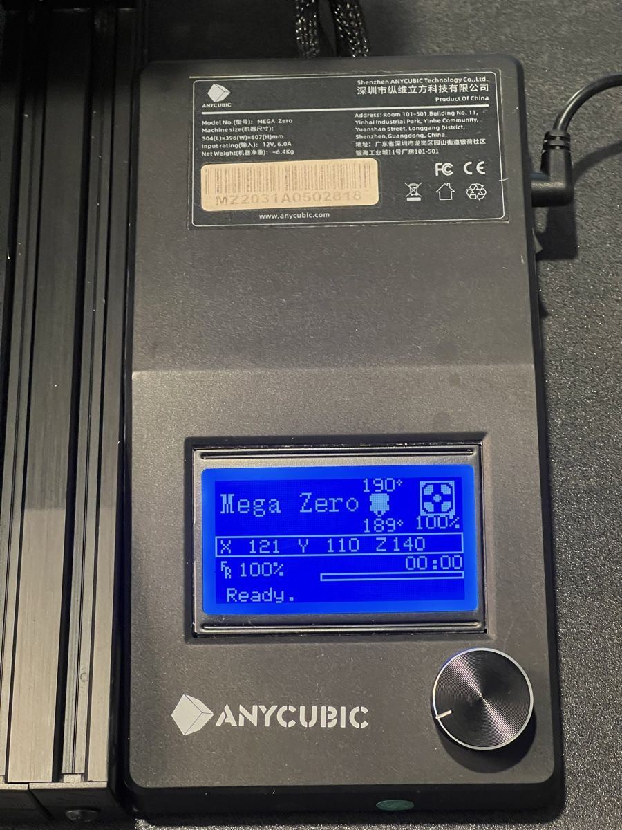 Anycubic Stampanti 3D: Anycubic Mega Zero 3D Printer Used - in gutem Zustand! – Usato da Aarau-Rohr venduto da Aarau-Londoner 1
