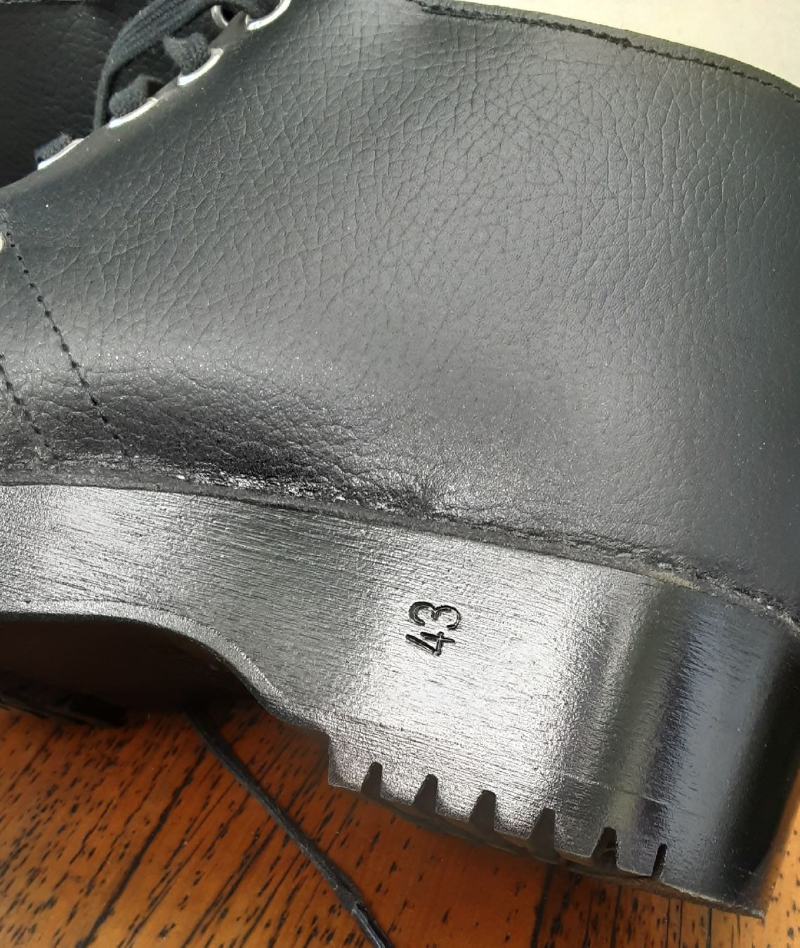 Scarpe da uomo: Holzschuhe,Lederschuhe,Arbeitsschuhe – Nuovo (secondo la descrizione) da Grosswangen venduto da Spengler66 4