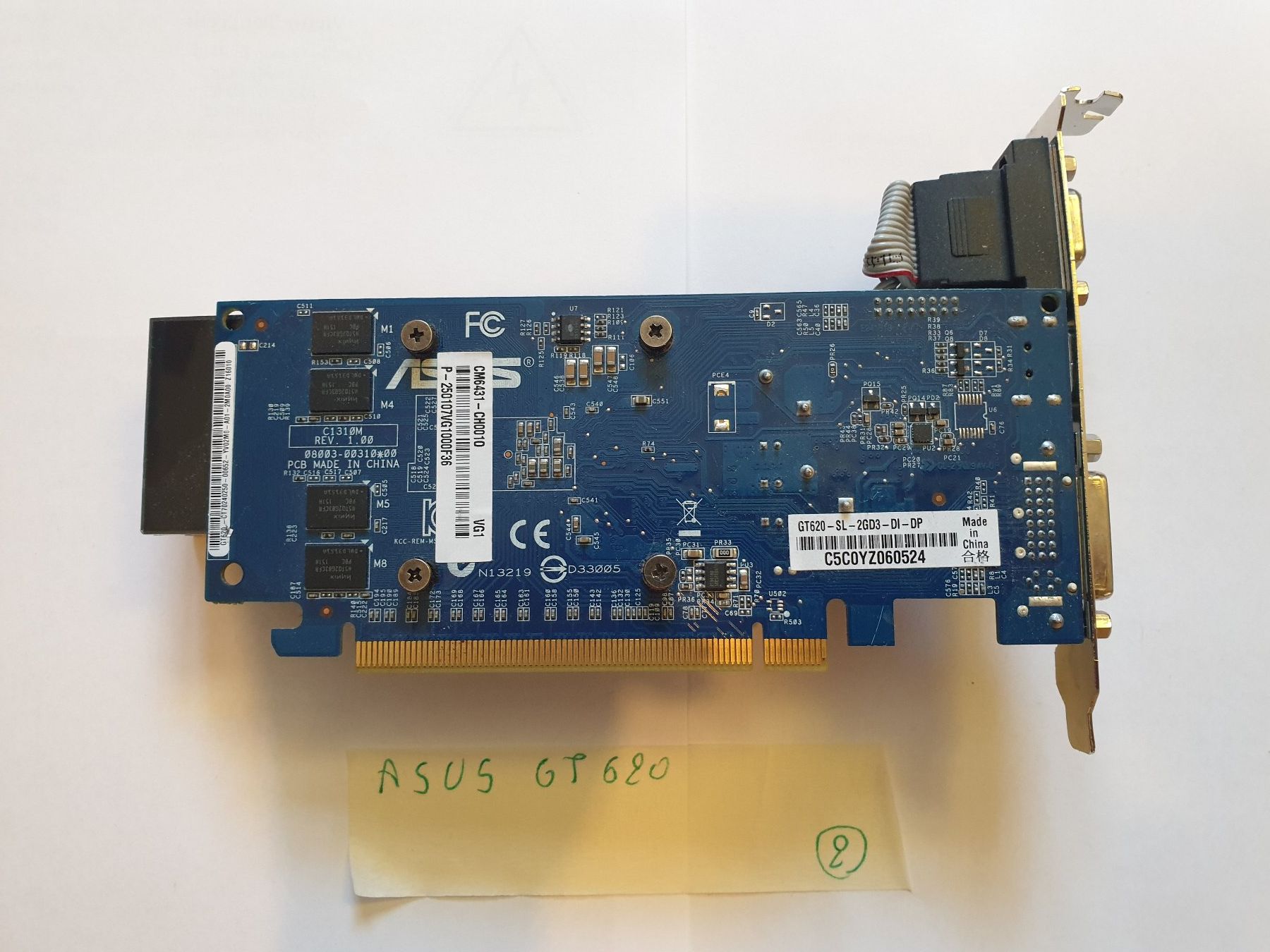 Asus Schede grafiche: Carte Graphique Asus GT 620 Silent – Usato da Moudon venduto da Triscele9 1