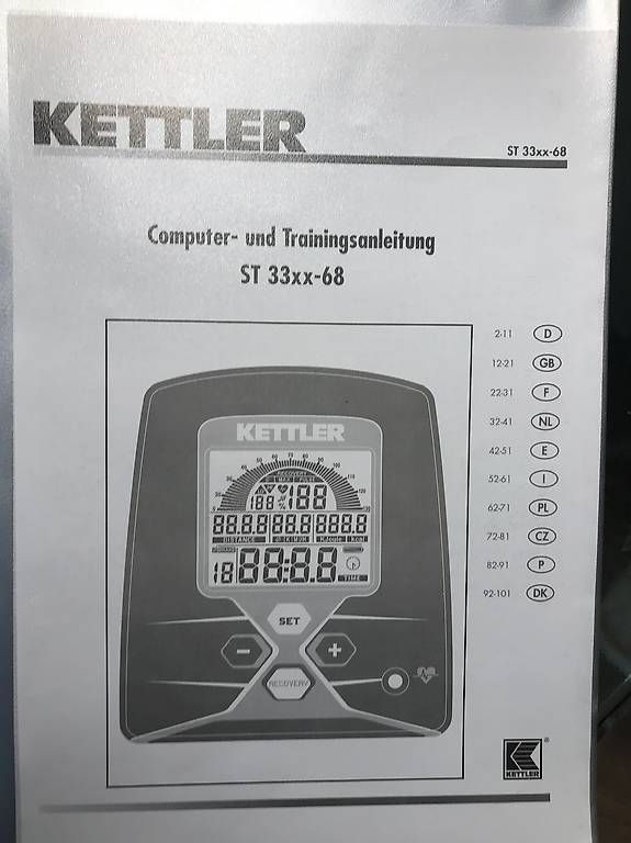 Vélos d'appartement: KETTLER ST 33xx-68 – D'occasion à Turbenthal par Garden05 2