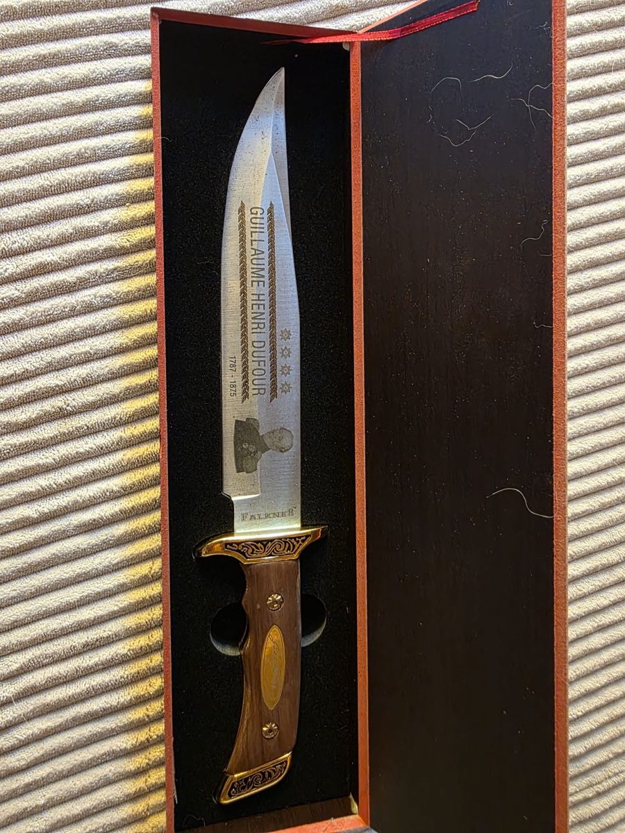 Coltelli: Messer Sammlerstück Schweizer Generäle OVP  – Nuovo e nell'imballaggio originale da Witterswil venduto da gsc_z6ts 3