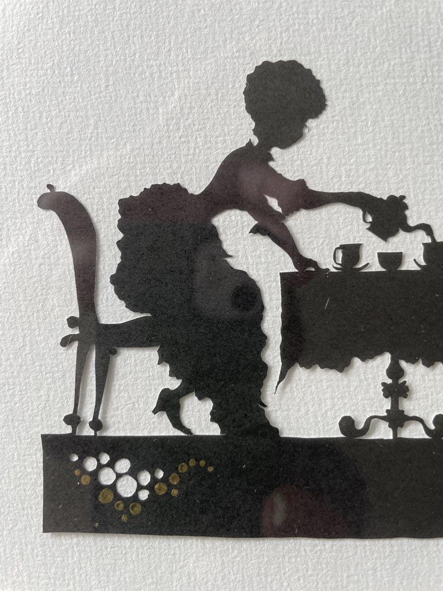 Grafiken & Lithographien: Scherenschnitt von Anita Buri – Neu (gemäss Beschreibung) aus Konolfingen von Bern-75 2
