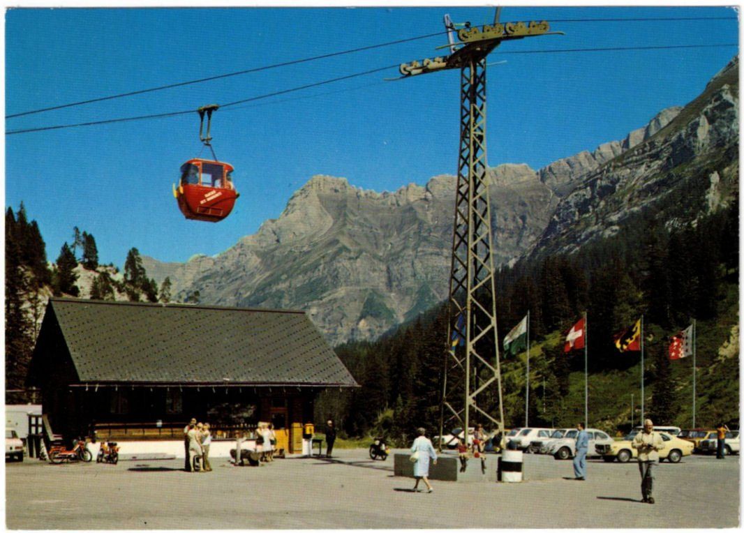 Cartes postales: Col du Pillon - Télècabine / Gondelbahn – D'occasion à Binningen par Mountainrider
