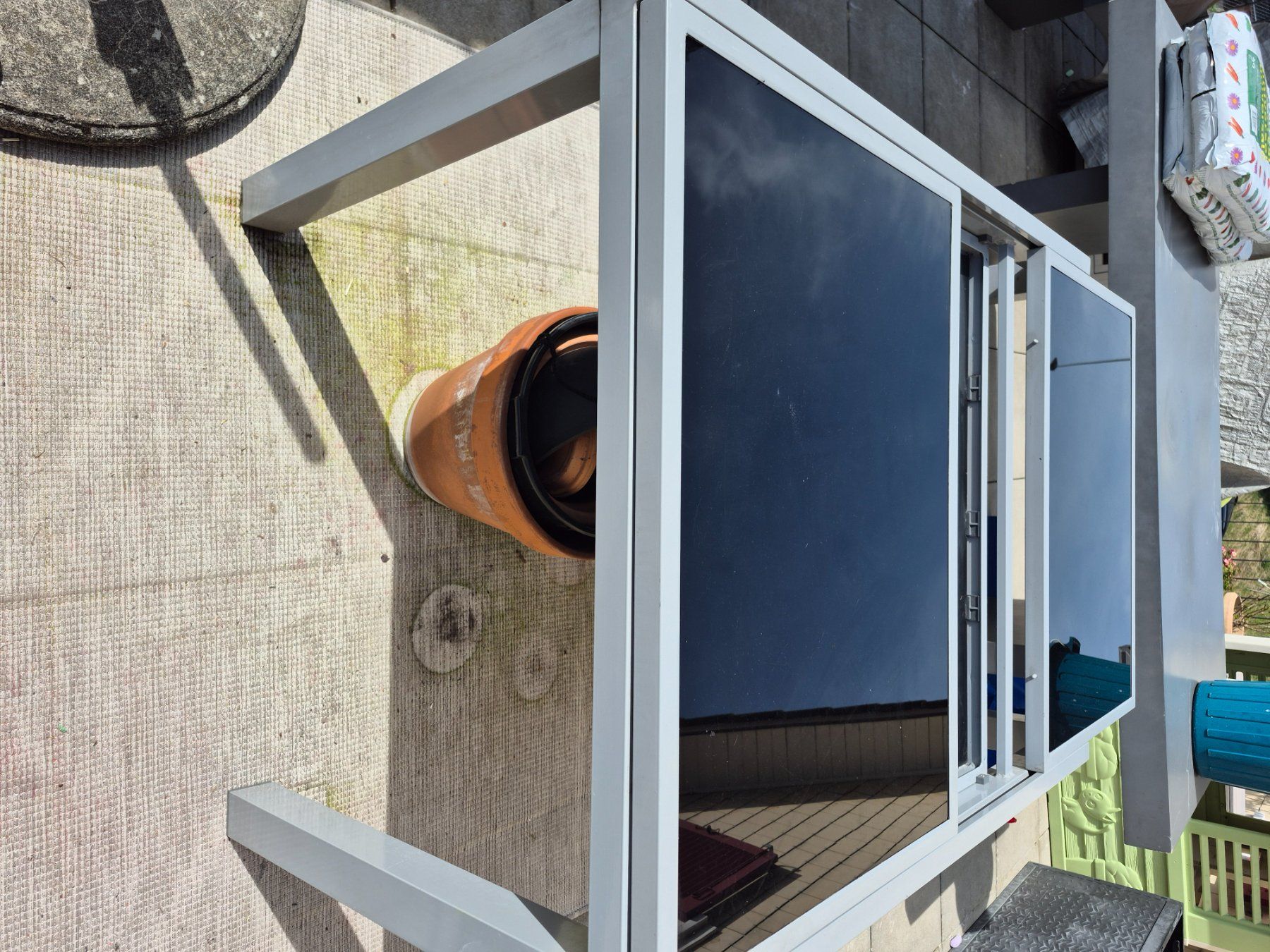 Tische: Gartentisch aus Glas – Gebraucht aus Herisau von NadjaLang
