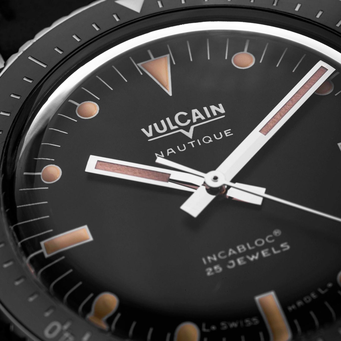 Vulcain Orologi: Vulcain Skindiver Nautique Black – Nuovo e nell'imballaggio originale da Carouge GE venduto da Watchaser 1