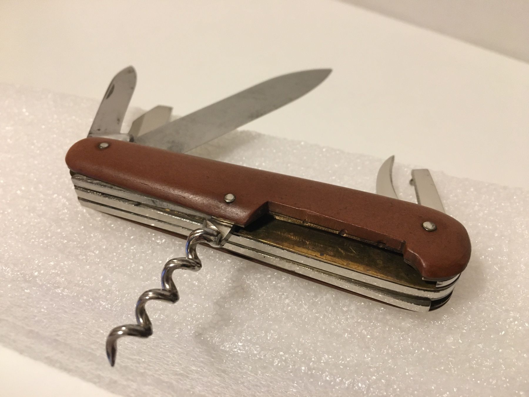 Schweizer Armee Coltelli tascabile: FISCHER - Armeesackmesser – Usato da Andwil SG venduto da Rainboli 5