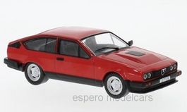 Alfa Romeo GTV 6 Phase II 1983-1986 rot / schwarz   1:43