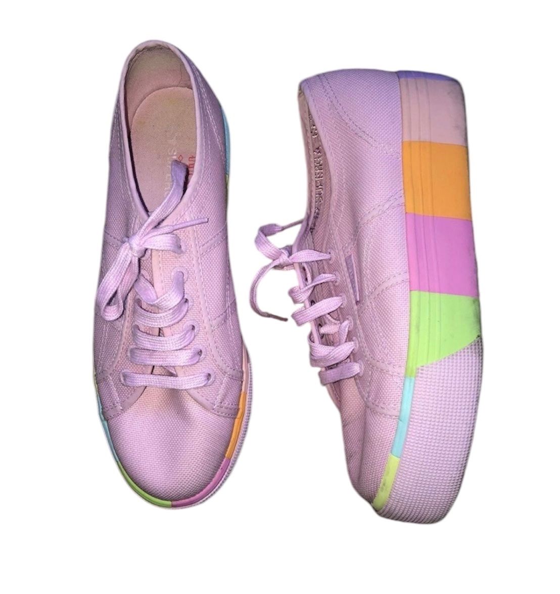 Superga Damenschuhe: Baskets compensées – Gebraucht aus Dotzigen von SecondHandGems 1