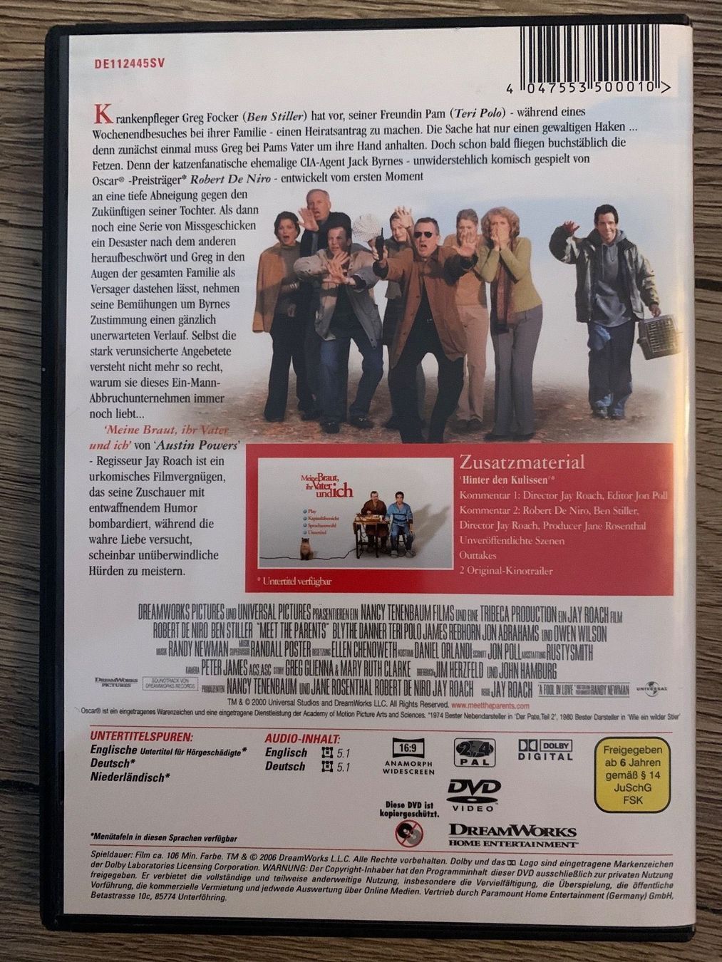 Tutti i DVDs: MEET THE PARENTS DVD – Nuovo (secondo la descrizione) da Riehen venduto da M.S.DVD 2