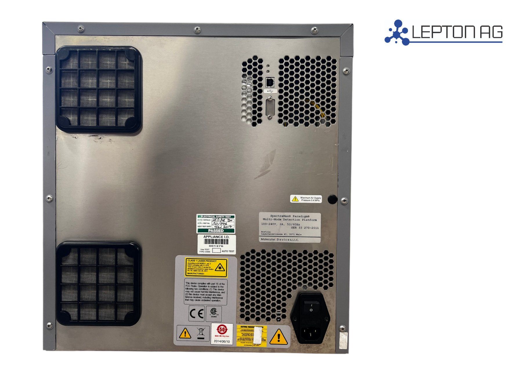 Accessori da laboratorio: Molecular Devices SpectraMax Paradigm Multi-Mode Microplate – Usato da Niederdorf venduto da LeptonAG_Labor 3