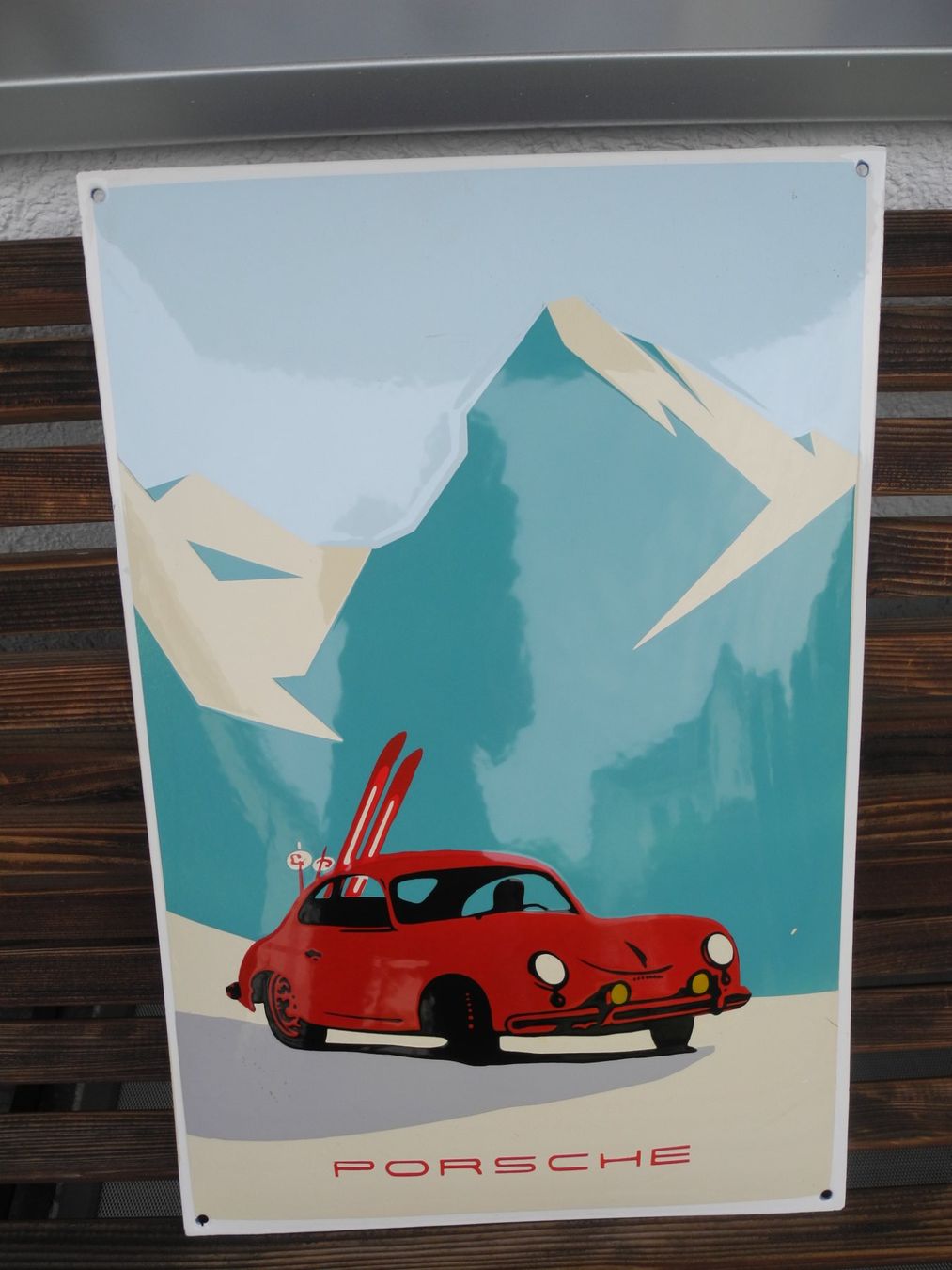 Porsche Insegne: PORSCHE EMAILSCHILD – Usato da Reinach AG venduto da Huckleberrysix 2