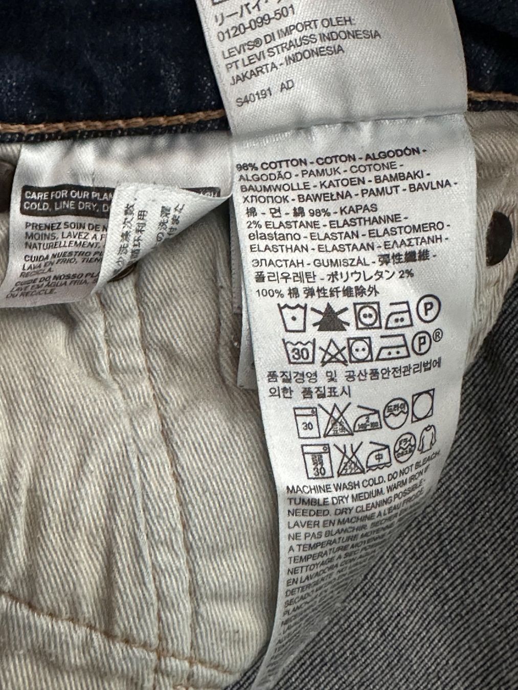Levi's Jeans: Jeans LEVIS STRAUSS 519 Taille/Grosse W30 L32 – Gebraucht aus Bern von BrandVilla 6