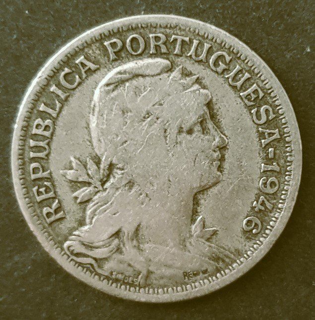 Tutti le monete: 1946 Portugal 50 Centavos – Usato da Winterthur venduto da Saba1972