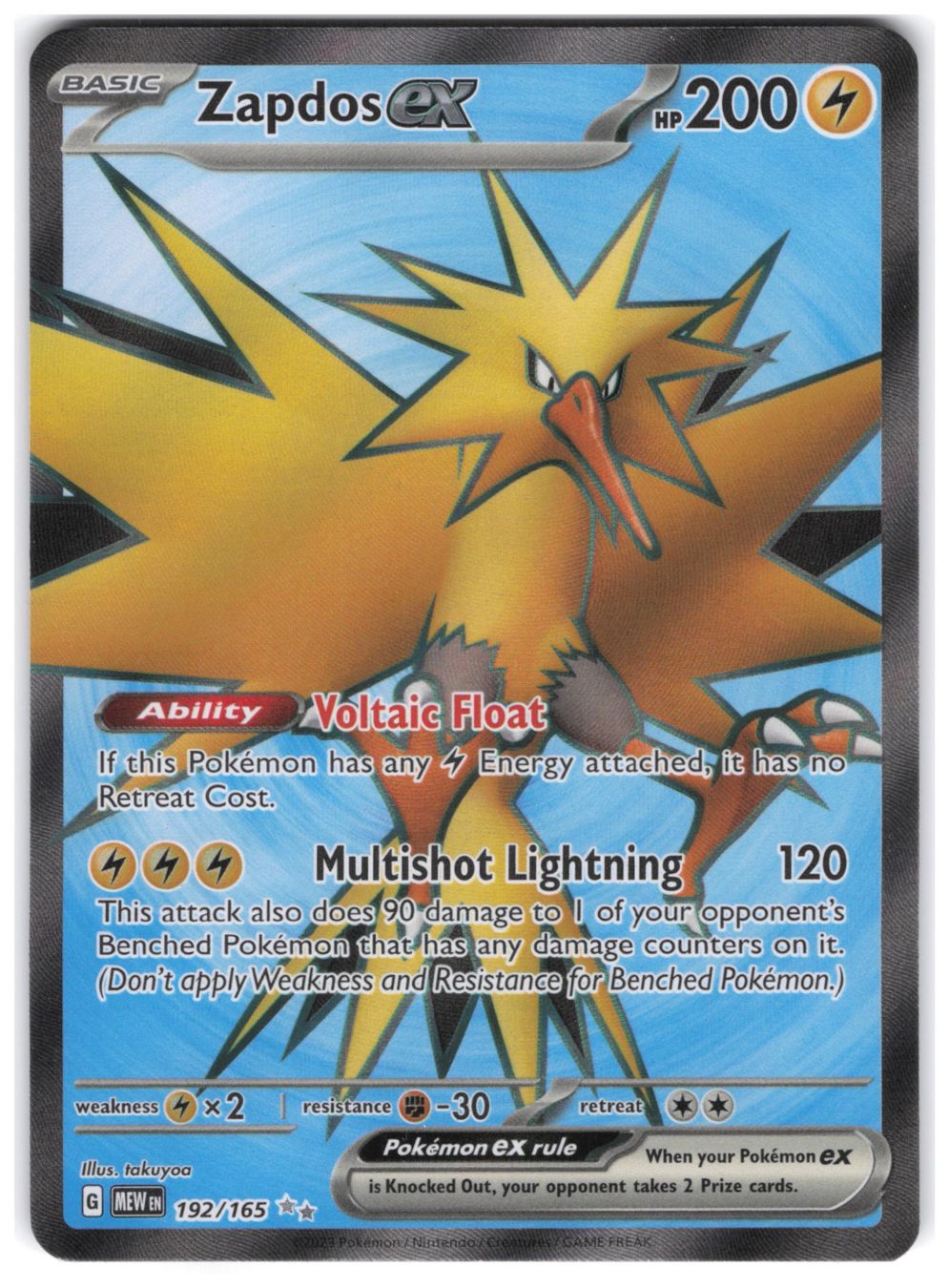 Pokémon Carte collezionabili: Zapdos / 151 / MEW 192 – Nuovo (secondo la descrizione) da Arni AG venduto da PokemonCardsStore