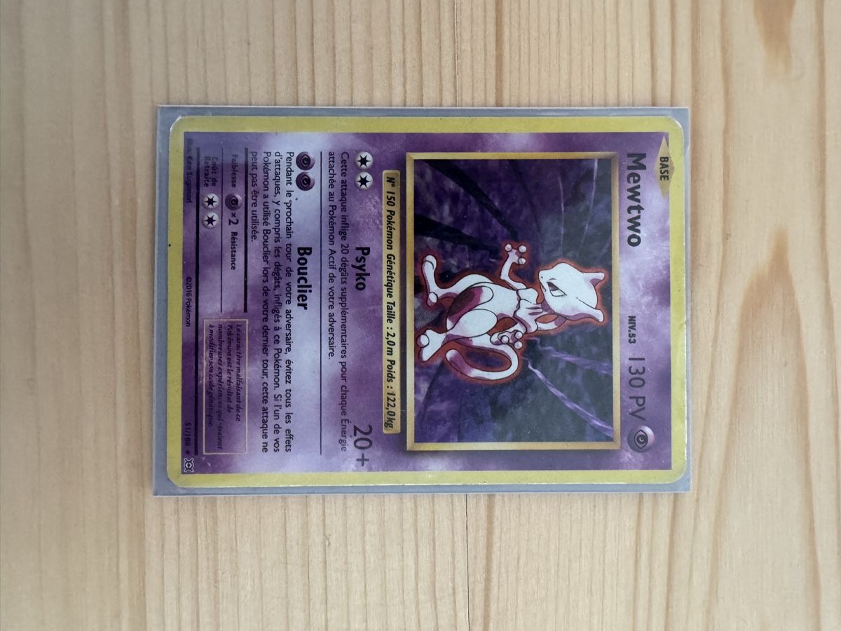 Pokémon Carte collezionabili: Mewtwo Pokémon Karte 2016 – Usato da Zürich venduto da anemonetty