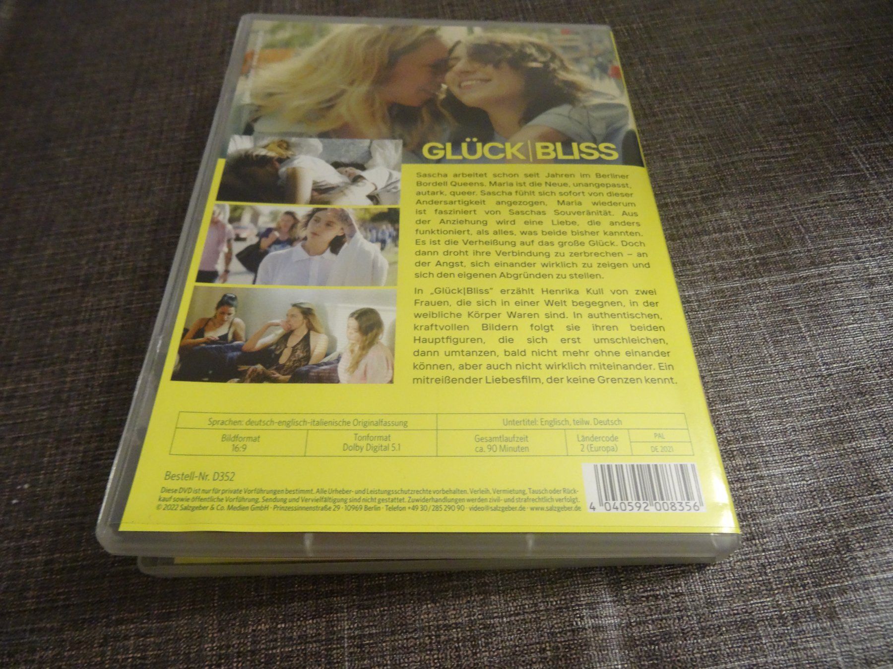 Alle DVDs: DVD Glück / Bliss – Gebraucht aus Olten von Disc-Verkauf 2