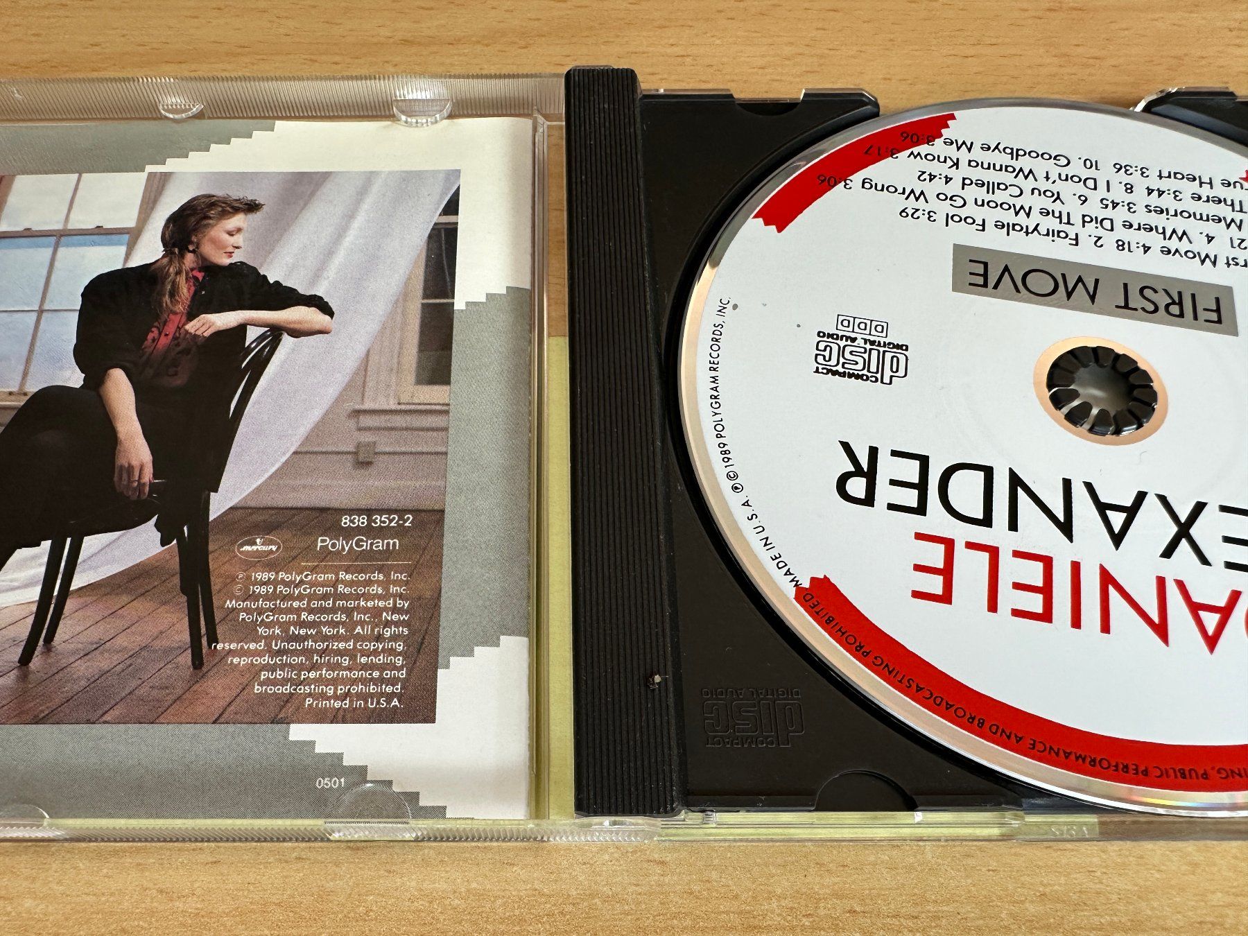 CD: Daniele Alexander – First Move – Usato da Rikon im Tösstal venduto da Alpenmutz 2